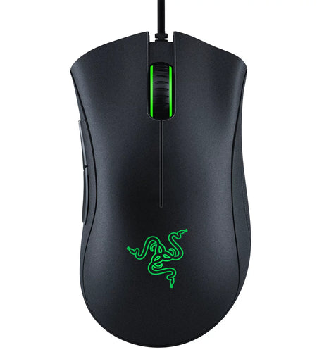 Deathadder Essential Wired Optical Gaming Mouse for PC, 5 Buttons, Black