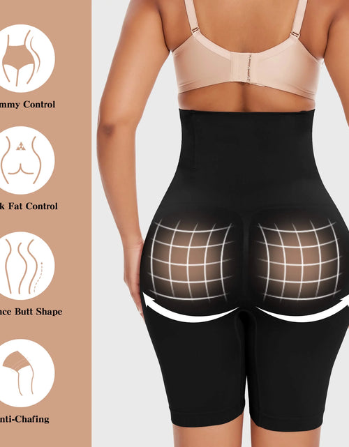 Load image into Gallery viewer, 2 Packs Tummy Control Shapewear Shorts Faja Body Shaper for Women High-Waisted Thigh Slimming
