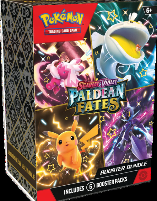 Load image into Gallery viewer, Paldean Fates Scarlet &amp; Violet  TCG Booster Bundle
